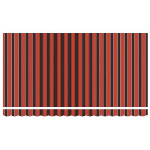 Прибираща се тента Оранжево 350 x 200 cm текстил