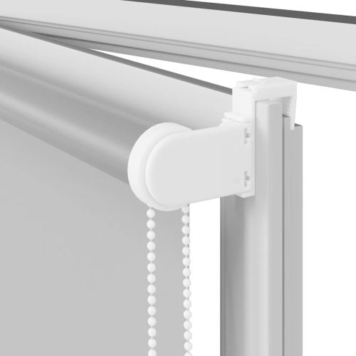 Ролкова щора Blackout Светло сиво 140x130 cm Ширина на плата