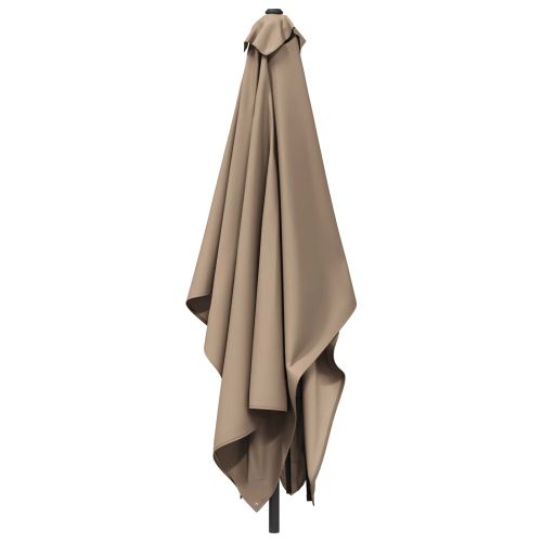 Градинен чадър с основа 200 x 300 cm Полиестер Правоъгълна