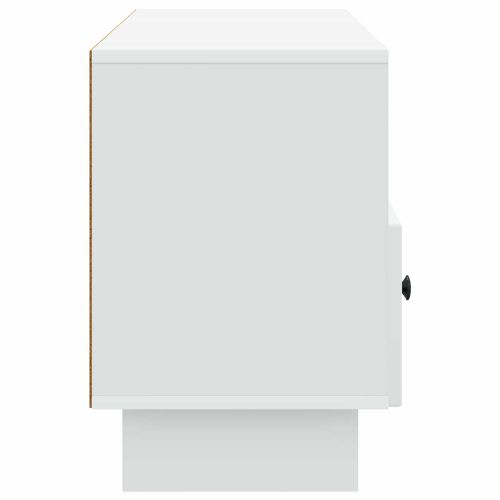 ТВ шкаф с чекмедже Бяло 102 x 34,5 x 50 см Инженерна дървесина
