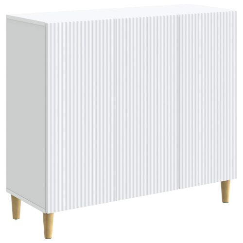Служебен шкаф Бяло 89 x 34,5 x 80 см Инженерна дървесина