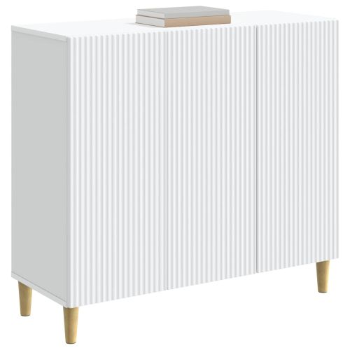 Служебен шкаф Бяло 89 x 34,5 x 80 см Инженерна дървесина