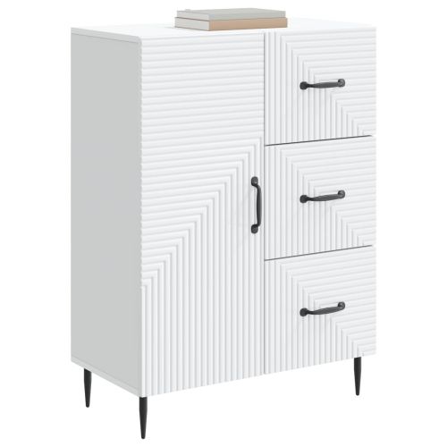 Служебен шкаф Бяло 66 x 34,5 x 89,5 см Инженерна дървесина