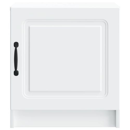 Нощен шкаф Бяло 43 x 34,5 x 47 см Инженерна дървесина