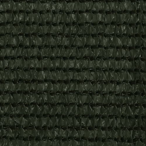 Балконски параван, тъмнозелен, 90x600 см, HDPE