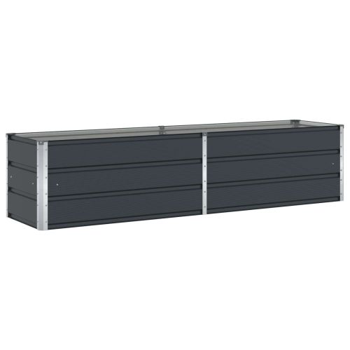 Кашпа Антрацит 195 x 50 x 45 см Галванизирана стомана