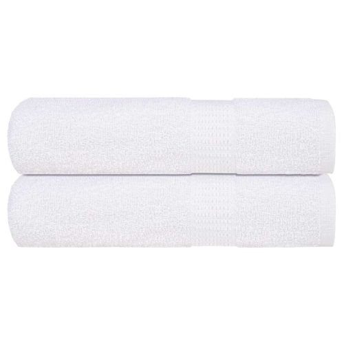Кърпи за душ FROGN 2 бр. Бели 70x140 см 360 г/м²