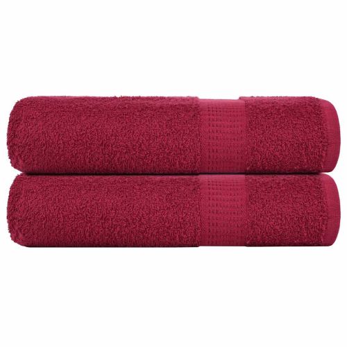 Кърпи за ръце FROGN 2 бр. бордо 50x100 см 360 г/м²