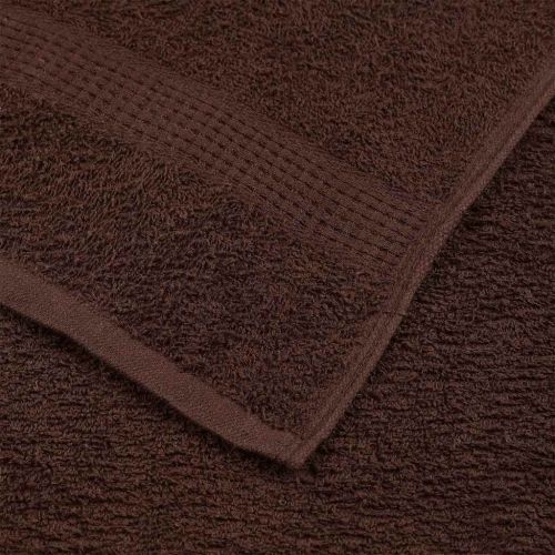 Кърпи за гости FROGN 10 бр. Кафяви 30x50 см 360 г/м²