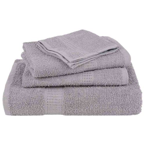 Кърпи за душ FROGN 2 бр. сиви 70x140 см 360 г/м²