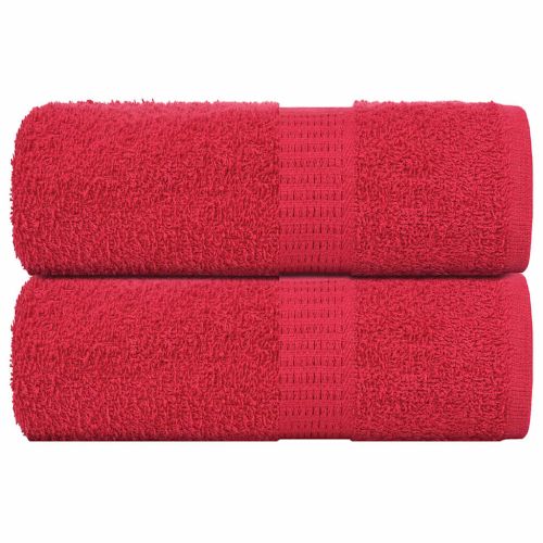 Кърпи за пране FROGN 2 бр. Червени 30x30 см 360 г/м²