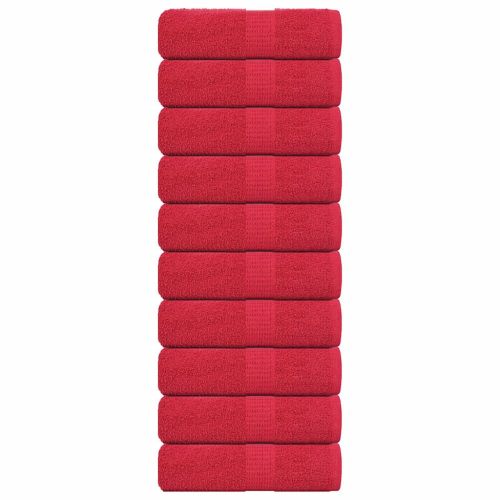 Кърпи за гости FROGN 10 бр. червени 30x50 см 360 г/м²