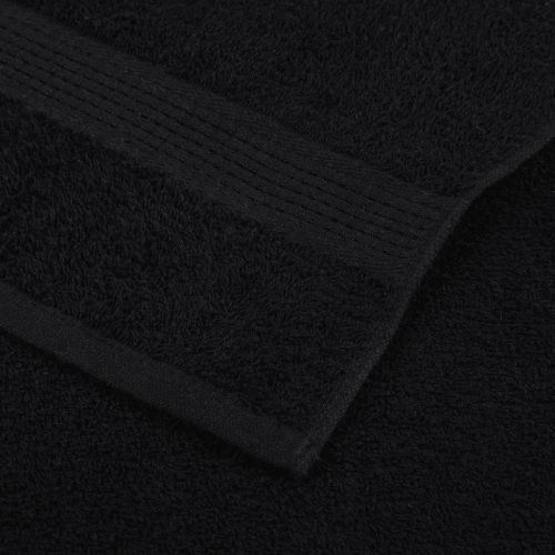 Кърпи за гости FROGN 4 бр. Черни 30x50 см 360 г/м²