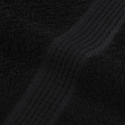 Кърпи за гости FROGN 4 бр. Черни 30x50 см 360 г/м²