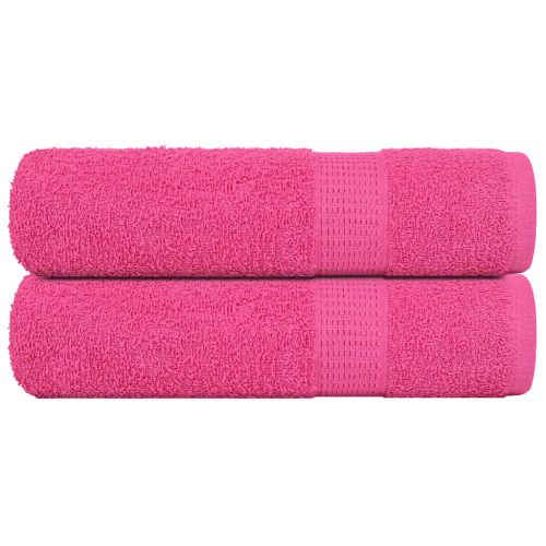 Кърпи за ръце FROGN 2 бр. Розови 50x100 см 360 г/м²