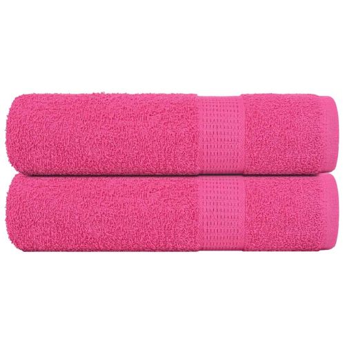 Кърпи за баня FROGN 2 бр. Розови 100x150 см 360 г/м²