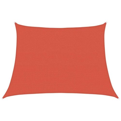 Сенник за платно 160 г/м² Трапецовиден теракот 4/5x3 м HDPE