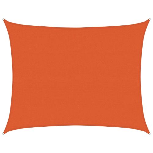 Сенник за платно 160 г/м² правоъгълен оранжев 6x7 м HDPE