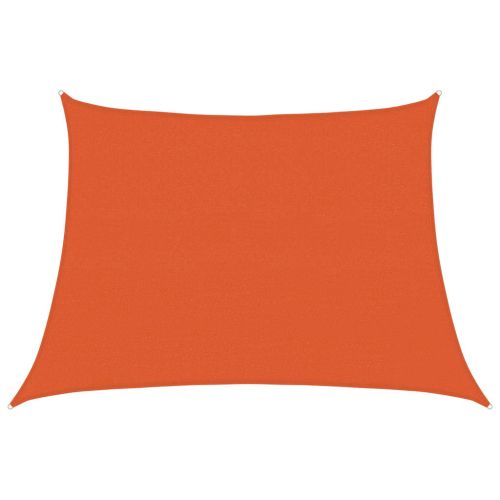 Сенник за платно 160 г/м² трапецовиден оранжев 4/5x3 м HDPE