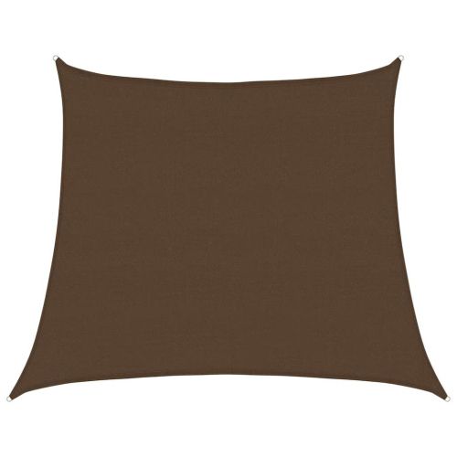 Сенник за платно 160 г/м² трапецовиден кафяв 4/5x4 м HDPE