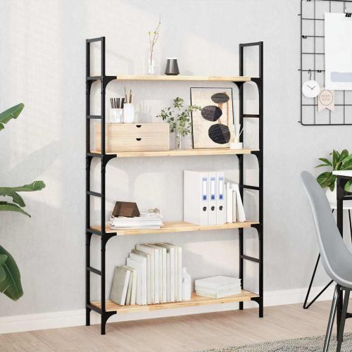 Плаващи рафтове, 3 бр., 80x20x2 см, необработена масивна акация
