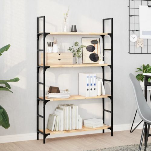 Плаващи рафтове, 2 бр., 100x20x2 см, необработена масивна акация