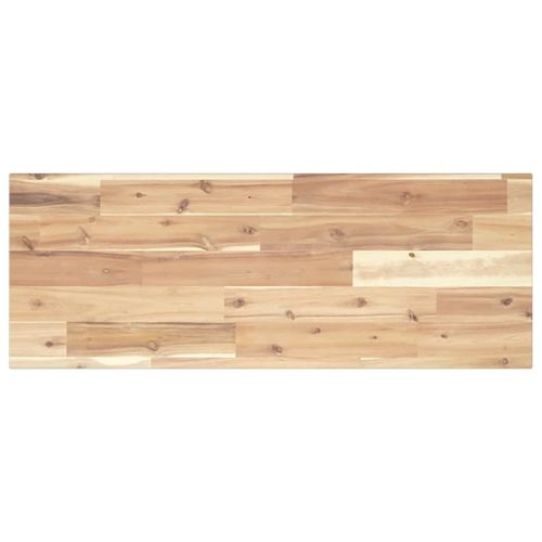 Плаващ рафт 100x30x2 см, необработен масив, акация