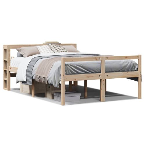 Легло за възрастни с табла без матрак 120x190 см