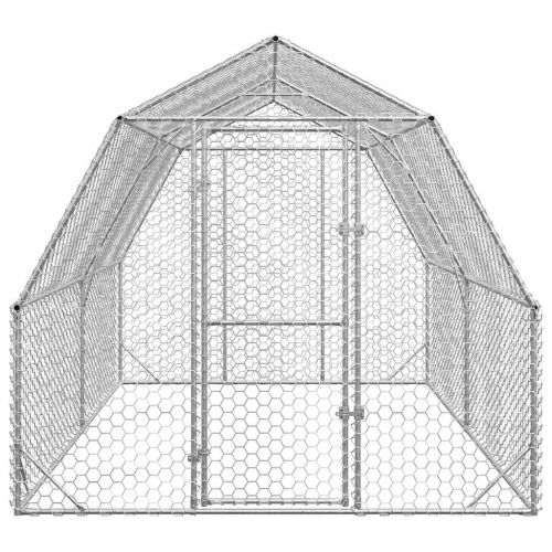 Кокошарник 2,5x4x2,25 м, поцинкована стомана