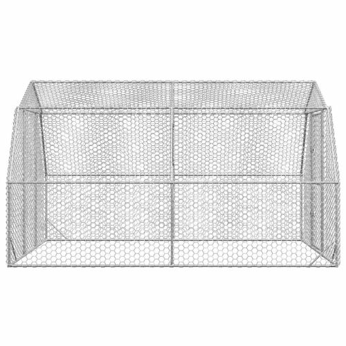 Кокошарник 2,5x4x2,25 м, поцинкована стомана