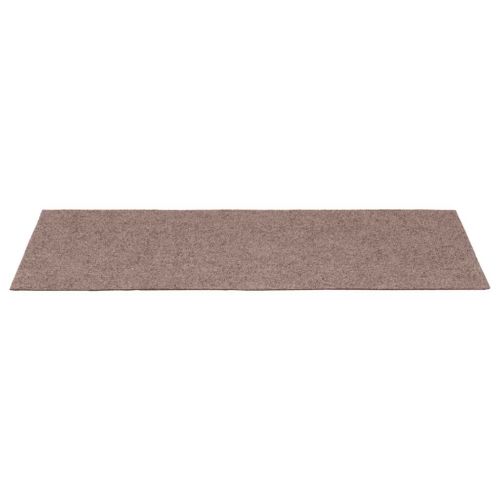 Изтривалки за стълби, самозалепващи се, 30 бр., 60x25 см, светлокафяви, правоъгълни