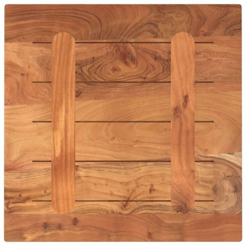Плот за маса 40x40x3,8 см, квадратен, масивна акация