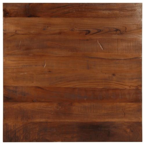 Плот за маса 90x90x2,5 см, квадратен, масивна регенерирана дървесина