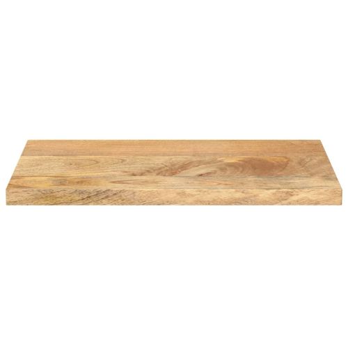 Плот за маса 60x20x3,8 см, правоъгълен, масивна дървесина, цвят манго