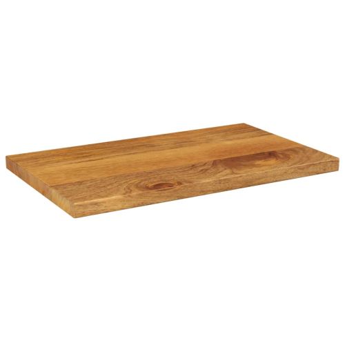 Плот за маса 40x20x3,8 см, правоъгълен, масивна дървесина, цвят манго