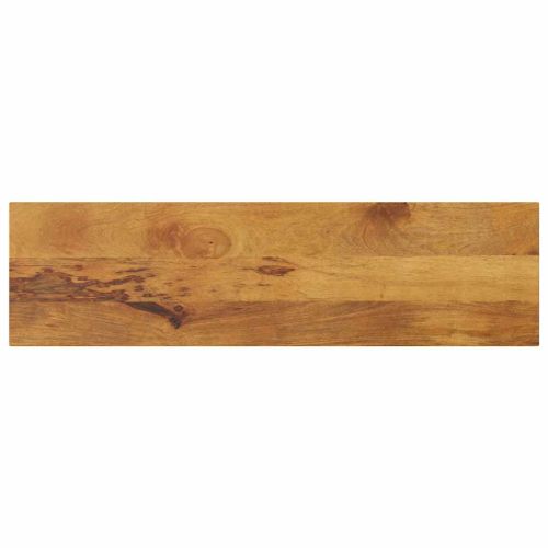 Плот за маса 110x20x3,8 см, правоъгълен, масивна дървесина, цвят манго