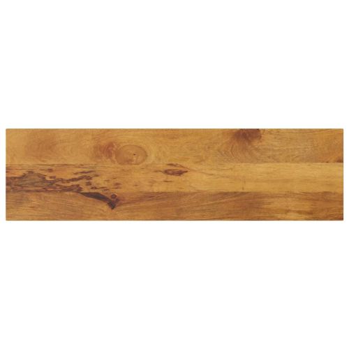 Плот за маса 120x20x3,8 см, правоъгълен, масивна дървесина, цвят манго
