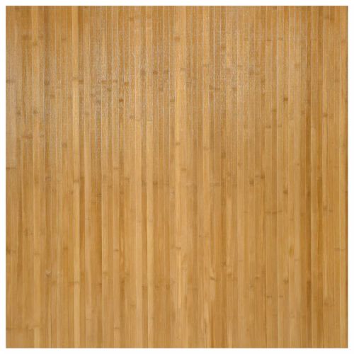 Килим правоъгълен, естествен, 100x100 см, бамбук