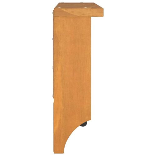 Стенна закачалка за палта SANDNES 45x12x35 см, масивна дървесина, бор