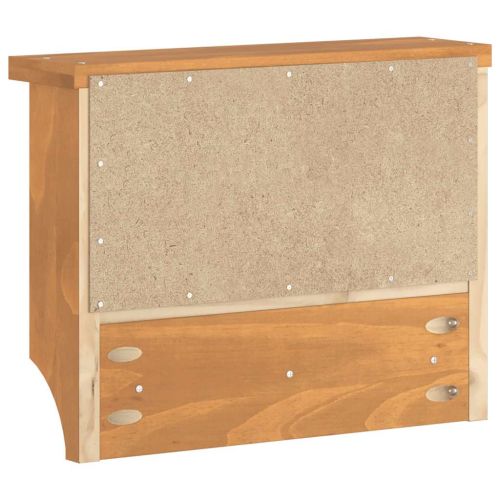 Стенна закачалка за палта SANDNES 45x12x35 см, масивна дървесина, бор