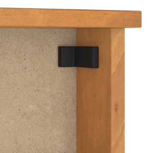 Стенна закачалка за палта SANDNES 45x12x35 см, масивна дървесина, бор