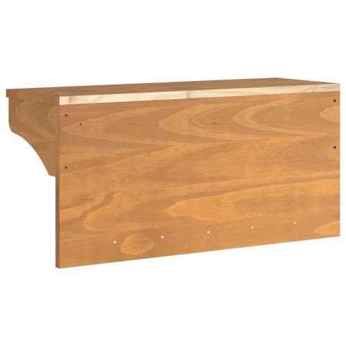 Стенна закачалка за палта SANDNES 87x30x42 см, масивна дървесина, бор