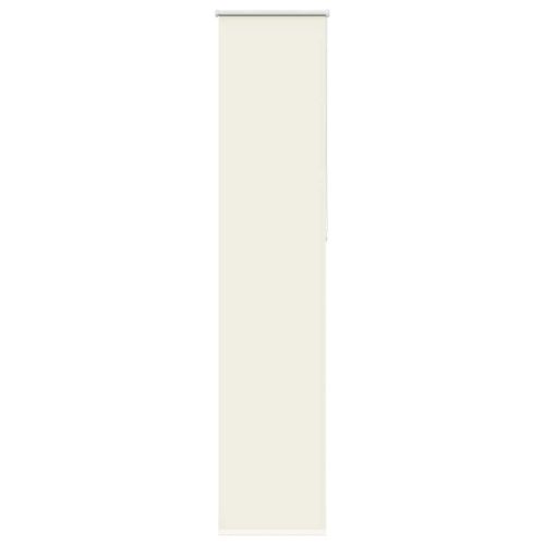 Ролетна щора, затъмняваща, бяла, 50x230 см, ширина на плата 45,7 см, полиестер