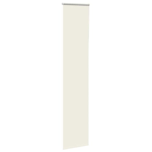 Ролетна щора, затъмняваща, бяла, 60x230 см, ширина на плата 55,7 см, полиестер