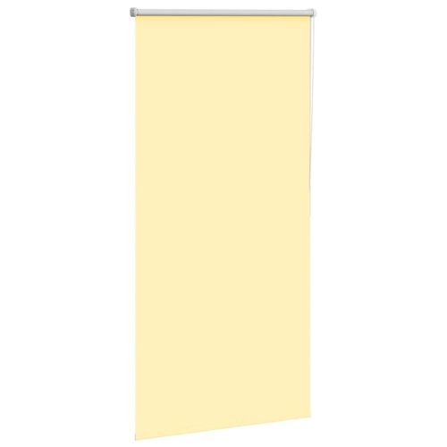Ролетна щора, затъмняваща, жълта, 70x130 см, ширина на плата 65,7 см, полиестер