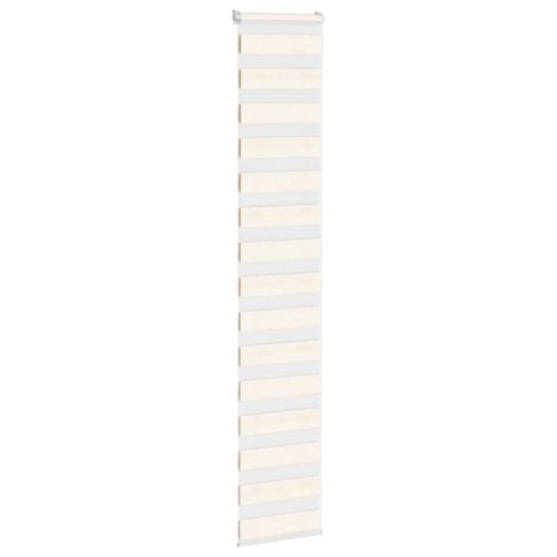 Зебра щора, мрамор, бежова, 50x230 см, ширина на плата 45,9 см, полиестер