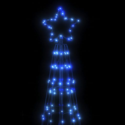 LED коледна елха 550 светодиода синя 300 см