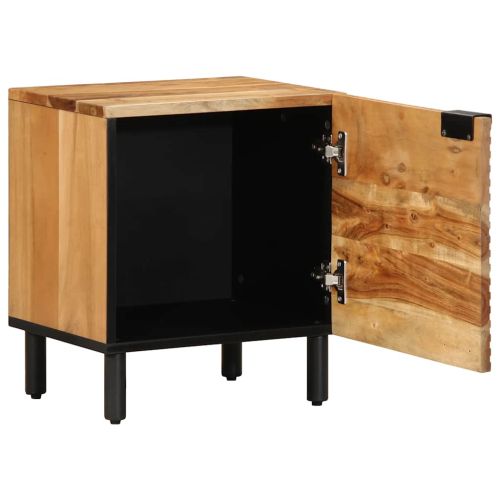 Нощно шкафче 40x33x46 см, масивна акация