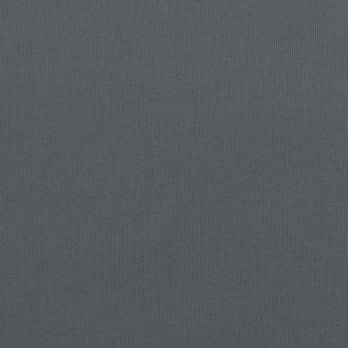Сгъваем шезлонг, антрацит, 175x54x8,5 см, оксфордски плат