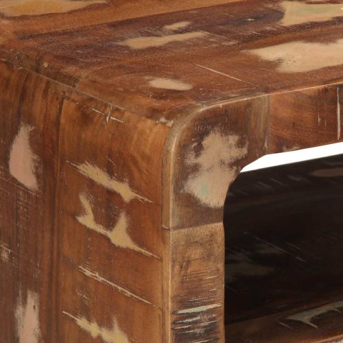 ТВ шкаф 105x46x32 см, масивна дървесина, регенерирана